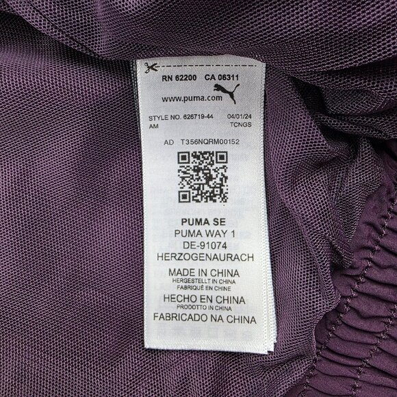 PUMA T7 Play Paris Track Full Zip Jacket Mens Red Casual Athletic Outerwear XL - Picture 8 of 12